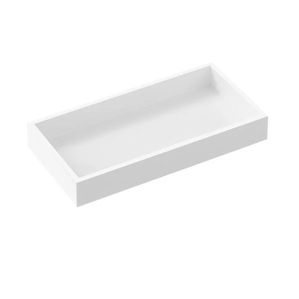 The Container Store White Storage Tray
